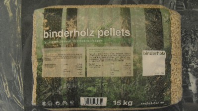 Sacchetto da 15 Kg pellet Binderholz